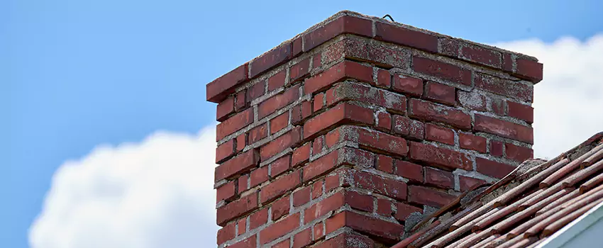 Brick Chimney Flue Installation in Holly Springs, NC