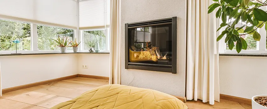 Residential Fireplace Ceramic Glass Installation in Holly Springs, NC
