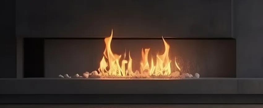 B-Vent Gas Fireplace Installation in Holly Springs, NC