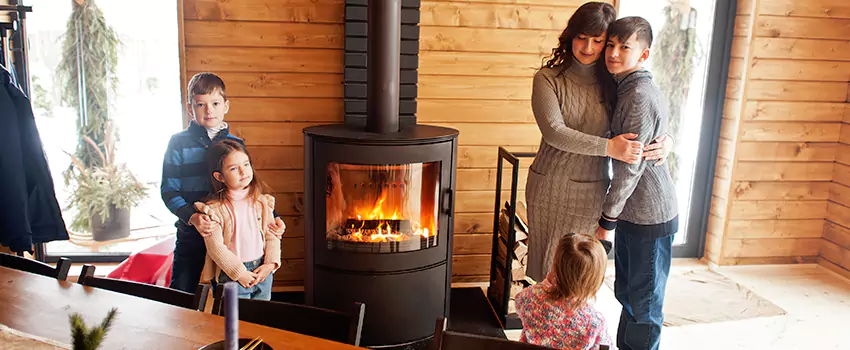 Morso Cast Iron Fireplace Insert Installation in Holly Springs, North Carolina