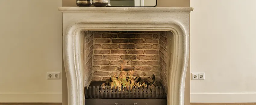 Vintage-style Fireplace Redesign in Holly Springs, North Carolina