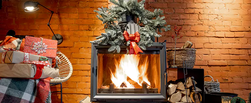 Travis Industries Linear Gas Fireplace Installation in Holly Springs, North Carolina
