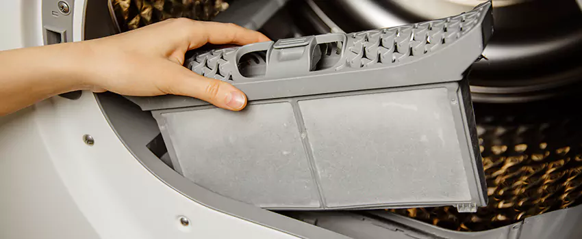 Signs Of A Clogged Dryer Lint Trap in Holly Springs, North Carolina