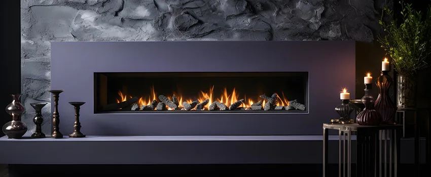 Ember Bed for Ventless Gas Fireplace in Holly Springs, NC